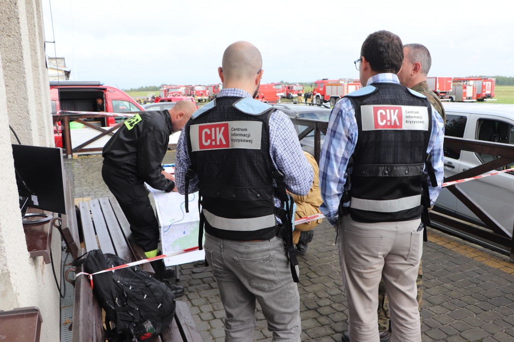 Participation of the Crisis Information Centre in the tactical exercise 